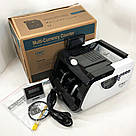 Портативна машина для підрахунку банкнот, Рахункова машинка для грошей з розпізнаванням купюр VI-43, фото 2