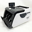 Портативна машина для підрахунку банкнот, Рахункова машинка для грошей з розпізнаванням купюр VI-43, фото 7