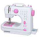 Швейні міні машинки ручні FHSM-505, Ручна швейна машинка, Ручна міні машинка для шиття KM-77, фото 2