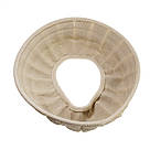 М'який чохол на сидіння для унітаза кавового кольору однотонний, накидка на кришку унітаза, фото 5