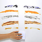 Меламінова губка для прибирання набір 10 шт., диво губки для чищення кухонних поверхонь, посуду, взуття, фото 5