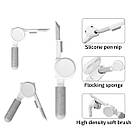 Набір для чищення клавіатури та навушників 10 в 1 Cleaning set Q6s щітка для чищення клавіатури/монітора, фото 7