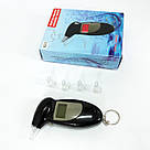 Портативний цифровий алкотестер, Кишеньковий професійний цифровий алкотестер Акумуляторний KJ-98, фото 10