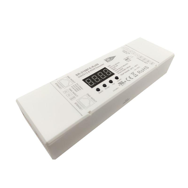 Декодер SR-2108FA-RJ45 -4CH (DMX&RDM) 4канала 5А канал SUNRICHER 15494