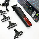 Машинка для стрижки волосся з різними насадками VGR, Набір для стрижки волосся на акумуляторі BK-77, фото 2