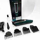 Машинка для стрижки волосся потужна, Тример з регульованою довжиною, Машинка для стрижки від акб SQ-37, фото 5