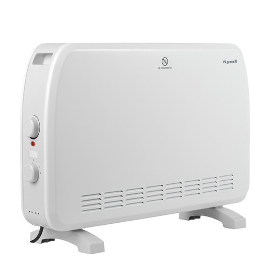 Металевий обігрівач Vilgrand, Побутовий обігрівач для квартири Побутовий конвекторний BJ-53, фото 1