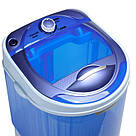 Пральна машина для дачі без водопроводу Vilgrand V135-2550, Міні пральна машина відро FD-60, фото 4