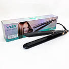 Випрямляч праска щипці VGR V-515, Вирівнювальна праска для волосся, Праска-випрямляч для випрямлення XT-24, фото 6