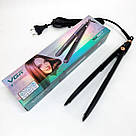 Випрямляч праска щипці VGR V-515, Вирівнювальна праска для волосся, Праска-випрямляч для випрямлення XT-24, фото 8