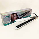 Праска плойка щітка для випрямлення волосся VGR, Вирівнювальна праска для волосся HP-37, фото 8