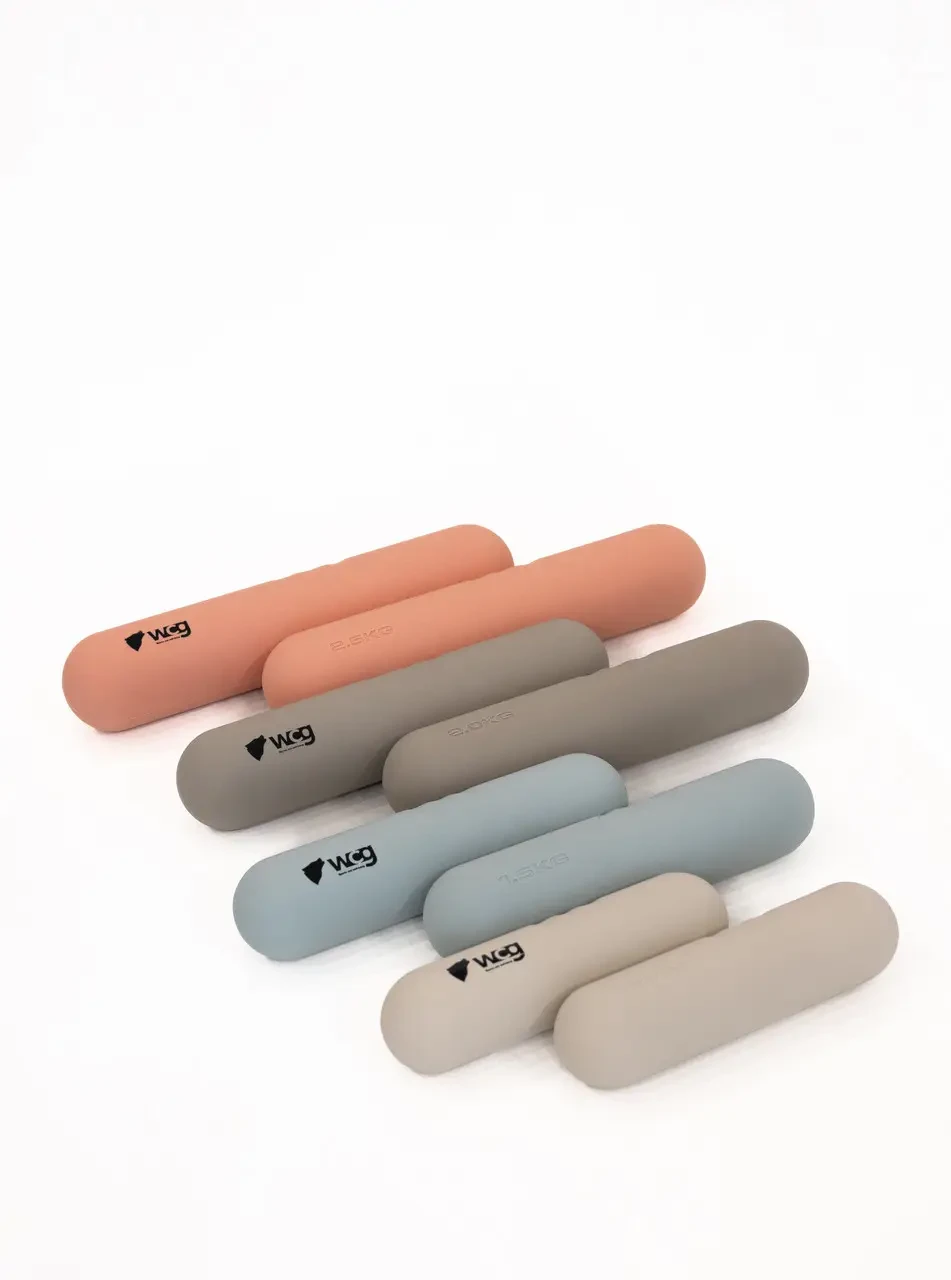 Гантелі неопренові WCG Soft Touch Сaps 1-7 кг, фото 1