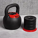 Гиря розбірна 5 в 1  WCG 16 - 24 кг, фото 4