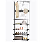 Тумби для взуття 154 х 60 х 29, 5 см, Міцна полиця для взуття Полиця-трансформер на секцій NP-85, фото 2