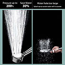 Душова лійка з масажним ефектом, Лійка для душу з функцією масажу масажем HM-57, фото 2