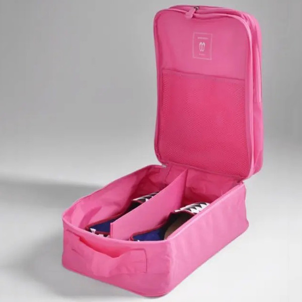 Органайзер для взуття дорожній сумка Monopoly Travel Series. Колір: рожевий FH-67, фото 1