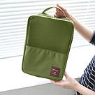 Органайзер для взуття дорожній сумка Monopoly Travel Series. Колір: зелений LF-81, фото 3