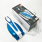 Праска з керамічною підошвою RAF R.1259B 800 Вт, Професійна праска для прасування YE-62, фото 6