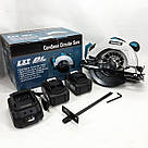 Акумуляторна циркулярна пилка KRAFFTEC 48V IO-34, фото 2