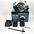 Акумуляторна циркулярна пилка KRAFFTEC 48V IO-34, фото 5