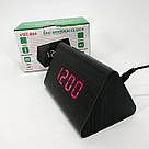 Практичний електронний годинник VST-864, Настільний годинник для офісу Світлодіодне табло AF-23, фото 4