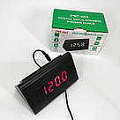Практичний електронний годинник VST-864, Настільний годинник для офісу Світлодіодне табло AF-23, фото 2