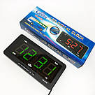 Настільний електронний годинник цифра Caixing, Настільний годинник з електронною індикацією AC-96, фото 3