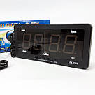 Настільний електронний годинник цифра Caixing, Настільний годинник з електронною індикацією AC-96, фото 9