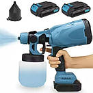 Апарат для фарбування стін, Універсальний фарборозпилювач, Фарборозпилювач з ременем для перенесення LE-51, фото 2