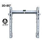 Настінне кріплення для телевізора, Фіксований кронштейн для тв Кріплення ТВ з нахилом по вертикалі JF-99, фото 3