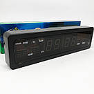 Цифровий годинник настільний Caixing, Настільний годинник зі світлодіодним дисплеєм EY-24, фото 8