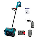 Снігоприбиральник акумуляторний на 2 АКБ складаний Krafftec YJ-20, фото 4