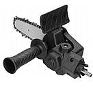 Пила обрізна акумуляторна 10см, Акумуляторна бензопила для обрізки гілок, Міні ланцюгова пила LU-69, фото 6