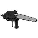 Пила обрізна акумуляторна 10см, Акумуляторна бензопила для обрізки гілок, Міні ланцюгова пила LU-69, фото 10