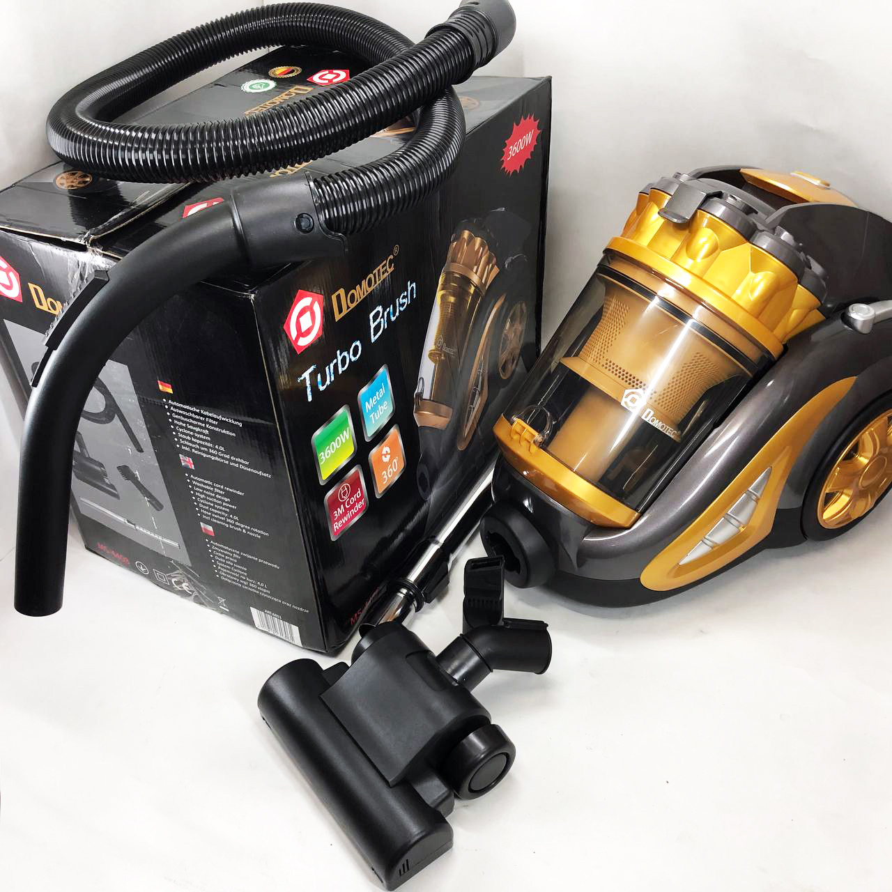 Циклонні пилососи, Пилосос циклонний без мішка для пилу, Колбовий безмішковий пилосос DI-64, фото 1