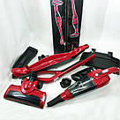 Зручний ручний пилосос без мішка Domotec MS-4403 600 Вт, Портативний вертикальний пилосос KM-80, фото 9