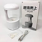 Зволожувач з ефектом полум'я UKC Anti Gravity Humidifier 800 мл, Зволожувач на стіл в офіс IC-70, фото 5