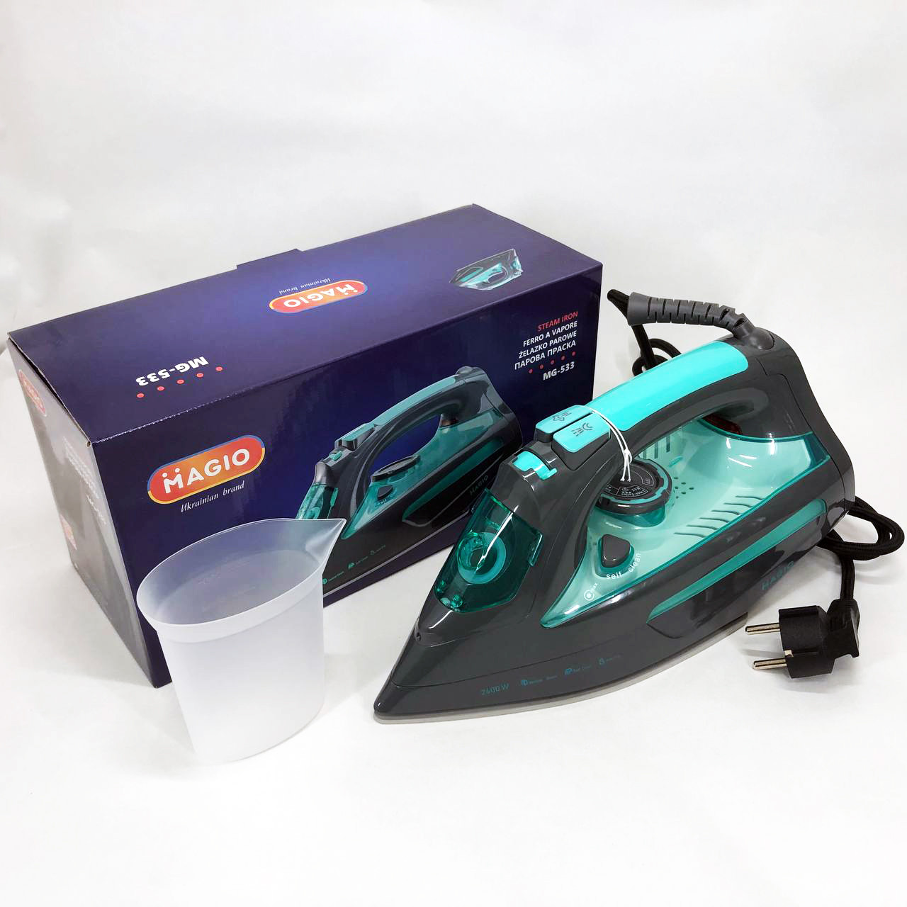 Парові праски відпарювачі, Праска електрична парова, Праска парова побутова для дому AS-18, фото 1