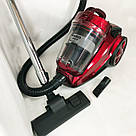 Пилосос Magio MG-895, Пилосос колбовий без мішка, Хороший пилосос для дому, Пилосос для дому потужний FS-98, фото 2