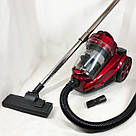 Пилосос Magio MG-895, Пилосос колбовий без мішка, Хороший пилосос для дому, Пилосос для дому потужний FS-98, фото 8