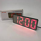 Годинник світлодіодний настільний хороші, Практичний електронний годинник Світлодіодне табло IJ-69, фото 7
