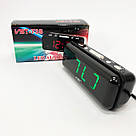 Годинник зі світловим дисплеєм, Годинник настільний класний Настільний для офісу IW-82, фото 9