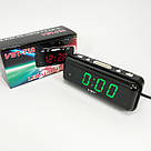 Годинник зі світловим дисплеєм, Годинник настільний класний Настільний для офісу IW-82, фото 4