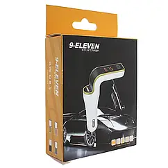 FM модулятор 911BT bluetooth 5.0 підтримка microSD до 32 ГБ