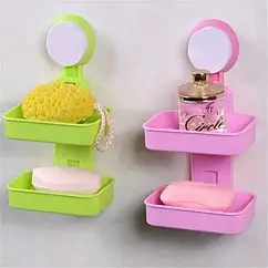 Настінна підставка для мила без свердління LY-570 для мила і губок