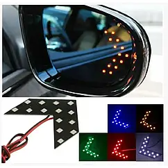 LED дзеркальні елементи зі LED підсвічуванням 12В 3Вт