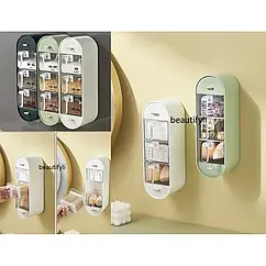 Настінний органайзер для ванної та кухні XL-905 для спецій та ватних паличок