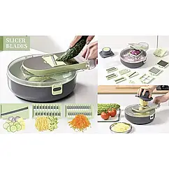 Овочерізка Кухонний Подрібнювач XL-1105 для нарізки овочів та фруктів