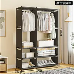 Шафа-стелаж XL-1482 16мм колір білий 4 полиці