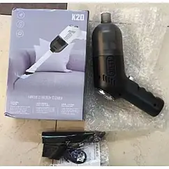 Автомобільний портативний безпровідний пилосос 110 з функцією заряджання від прикурювача